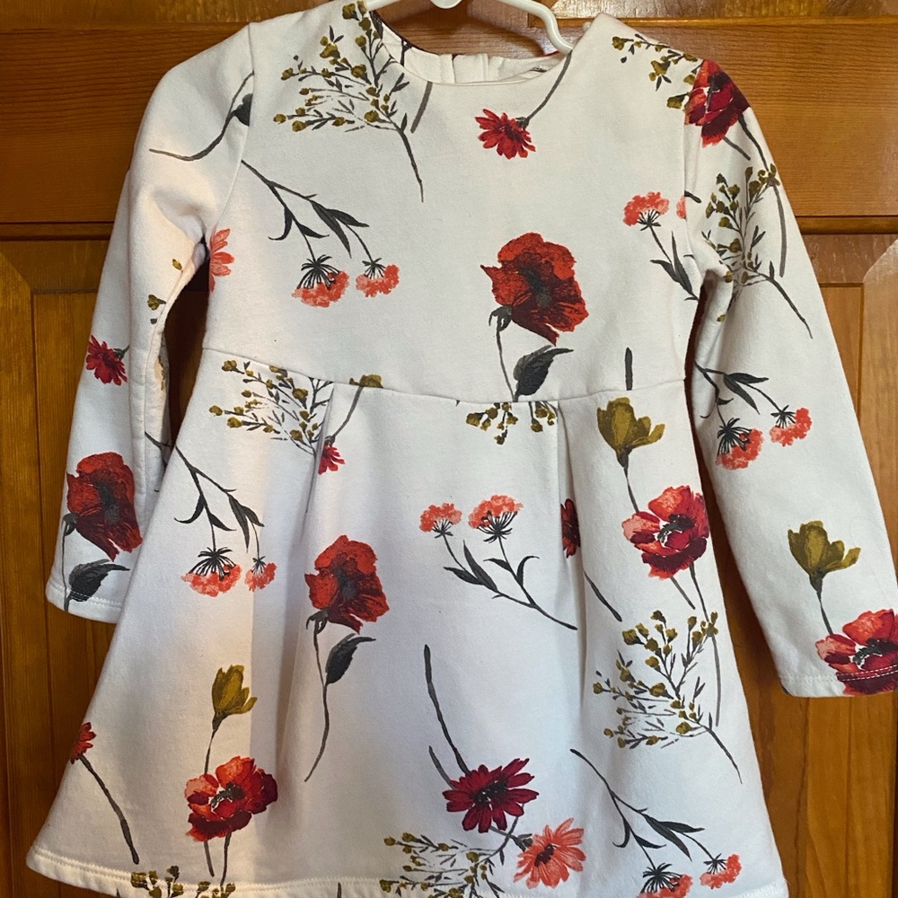 Thanksgiving/ Fall Floral Dress. 3T. OLD NAVY